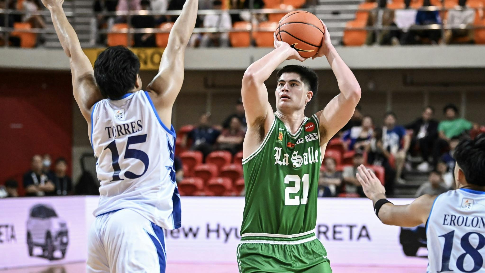 Mason Amos, DLSU Green Archers look to stay unbeaten vs UST in UAAP Season 88